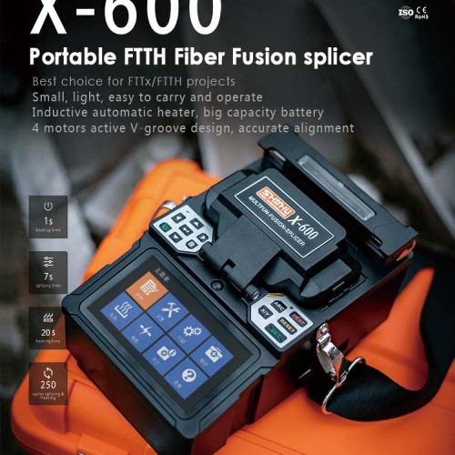 Handheld FTTH Fiber Fusion Splicer  SHINHU X-600